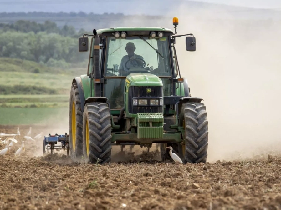 Fotografía recurso de un agricultor