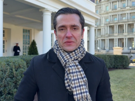 David Alandete, desde la Casa Blanca