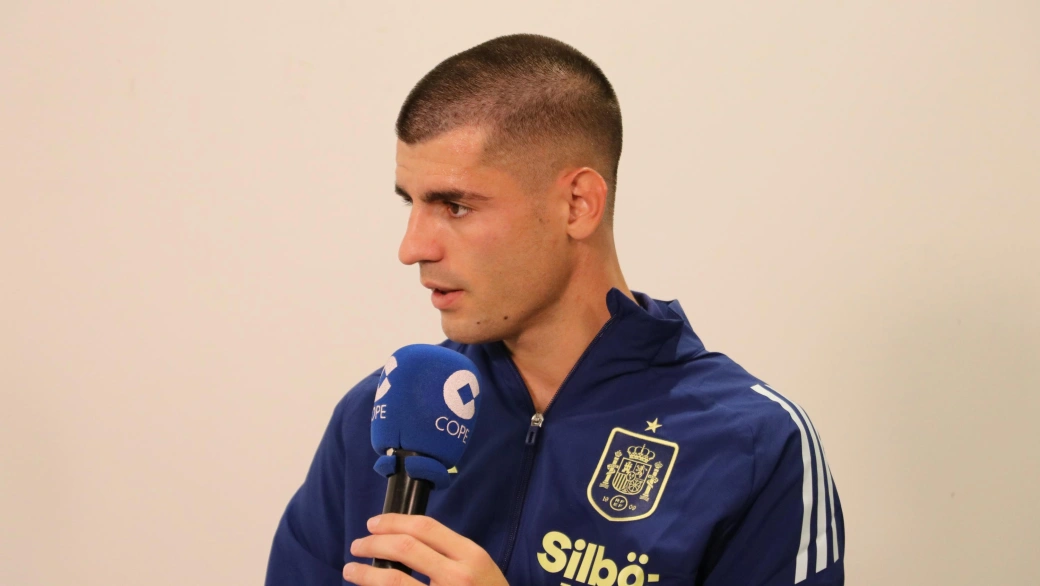 Álvaro Morata, en Herrera en COPE