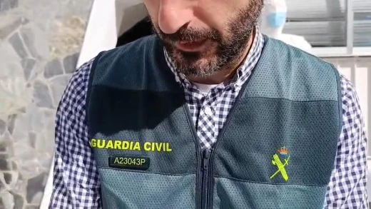 Antonio, uno de los expertos de la Policía Judicial