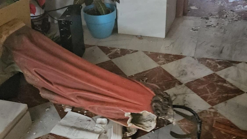 Detenido el presunto autor de un incendio en la iglesia de Albuñol (Granada)