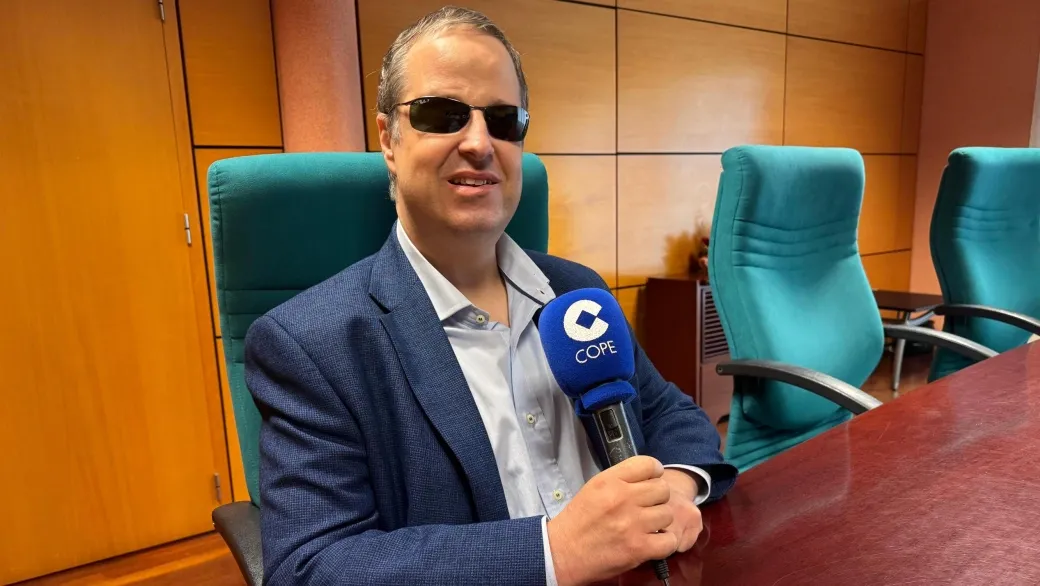 Sergio Olavarría, delegado territorial de ONCE en Cantabria