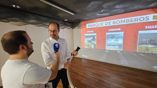 Eduardo Estopiñán explica cómo son las experiencias inmersivas.