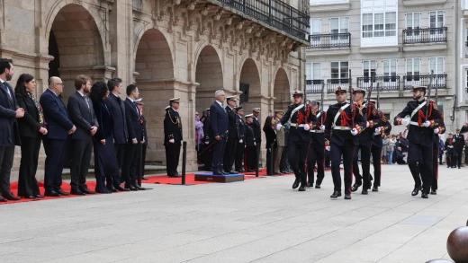 Recepción oficial no Concello de Lugo ao Tercio Norte da Armada