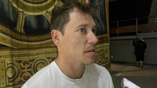 Francis Croft, uno de los artistas que interviene en Corteo