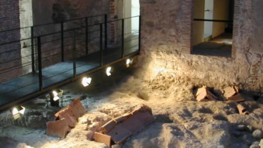 Excavaciones en el Museo Arqueológico de Savona (Italia)