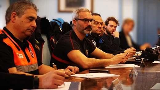 O concelleiro socialista Jorge Bustos aseguraba no pleno de abril que xa había novo sarxento xefe do Parque de Bombeiros de Lugo