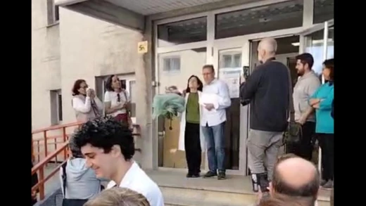 Homenaje a Rosa Rodríguez, médica de Adormideras, el día en el que se jubiló
