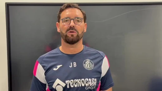 El técnico del Getafe, José Bordalás, invita a acudir al partido