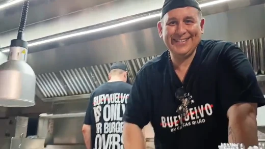 Felipe: chef de Buey Vuelve de Cárnicas Riaño