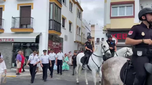 COPE Huelva te ofrece las mejores imágenes de la salida de la Hermandad del Rocío de Ayamonte