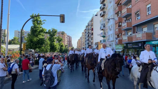 Salida Hermandad de Huelva