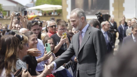 Haro se vuelca con el Rey