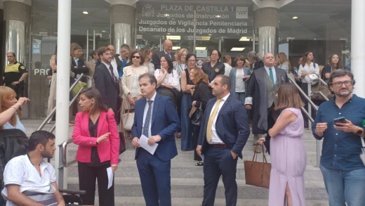 Protesta de jueces y fiscales en toda España