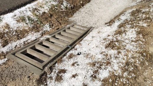 Así fue la intensa granizada en la provincia de Valladolid de este miércoles