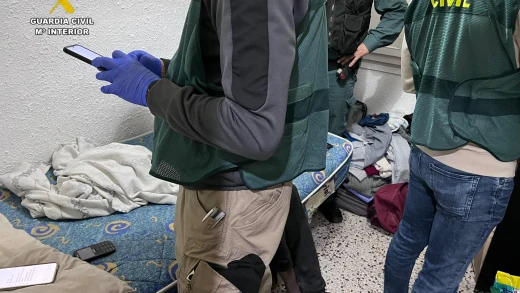 La Guaria Civil en la la operación.