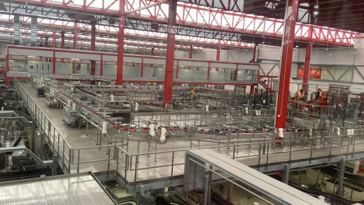 Fábrica de Estrella Galicia en Morás