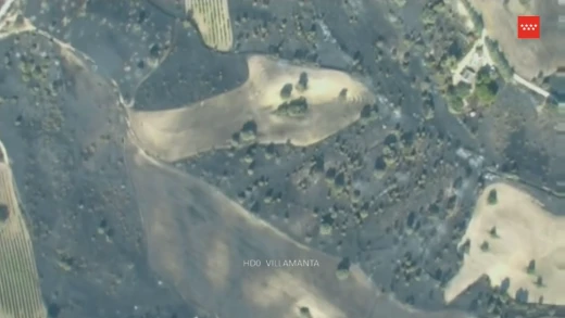 Imágenes desde el dron