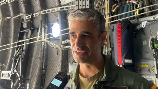 El piloto Óscar Rodríguez Moro lleva el Airbus !400