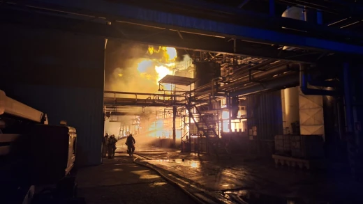 Primeras imágenes del incendio