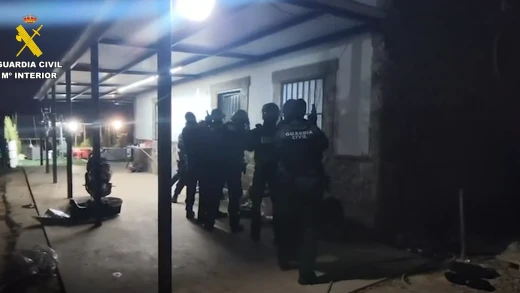 Vídeo de la operación de la Guardia Civil