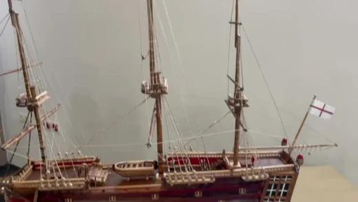 Detalles de la maqueta elaborado por Antonio