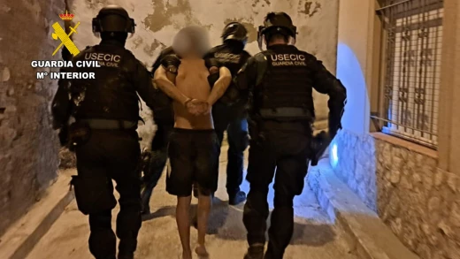 Así fue la detención practicada por la Guardia Civil