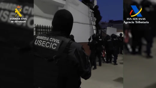 Operación de la Guardia Civil con colaboración de la