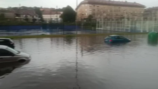 Maliaño inundado