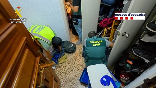 Imagen del registro policial
