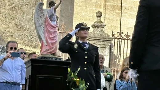 Homenaje a los Ángeles Caídos en el 'Día de la Policía'