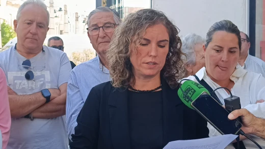 La teniente de alcaldesa Susana Sánchez en el acto del Día Mundial de la Salud Mental