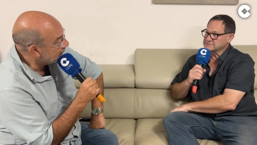 Ricardo Nachman, forense argentino en Israel, con Expósito