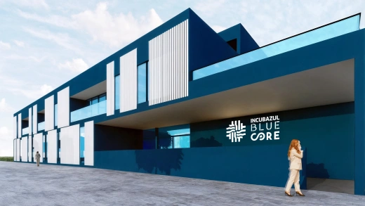 Edificio que irá en el poligono exterior