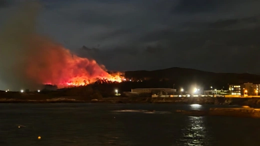 Incendio Río Covo