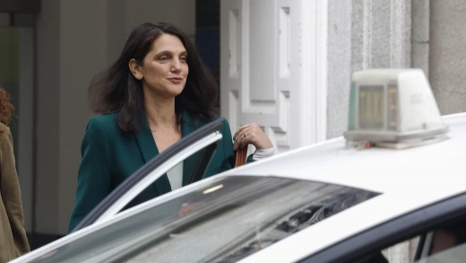 La número dos de Óscar López, Pilar Sánchez Acera, durante su declaración en el juicio del fiscal general del Estado