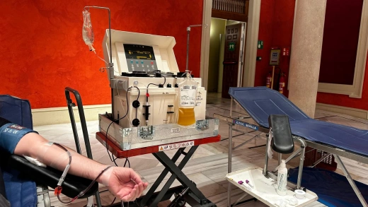 Mira aquí un ejemplo de donación de plasma