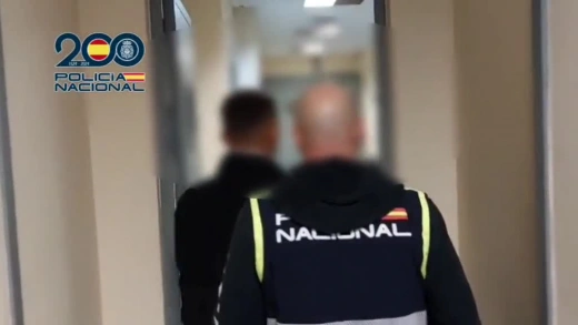 Así fue el momento de la detención de la banda especializada