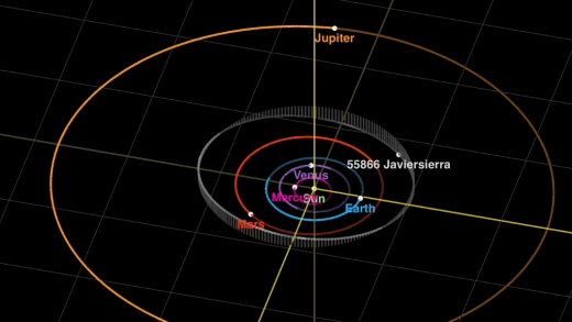 El asteroide de Javier Sierra