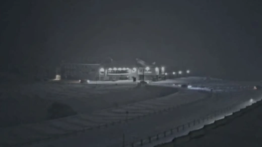 Carreras ilegales junto a la estación de Fuentes de Invierno