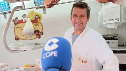 Rafa Porto propietario de la carnicería que lleva su nombre