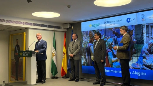 Joaquín López-Sáez, director de COPE Sevilla durante su intervención