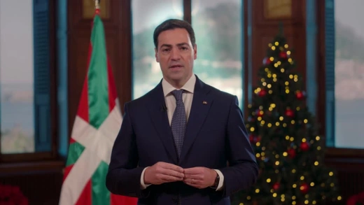 El lehendakari centra parte de su mensaje en los inmigrantes