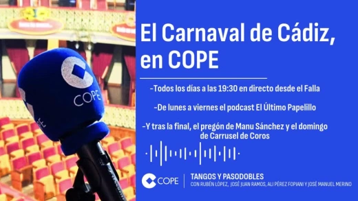 El Carnaval de Cádiz, en COPE