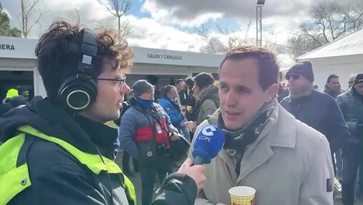 Entrevista con el presidente de la Diputación de Valladolid desde Pingüinos, Conrado Íscar