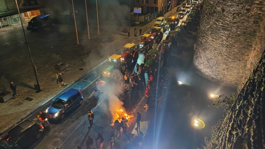 Tractorada en Lugo