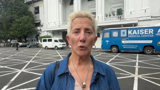 Pilar Lafuente, tras su declaración en el juicio por el asesinato de Diego Bello
