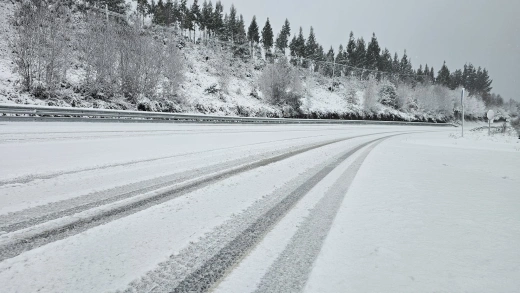 Nieve en A Fonsagrada
