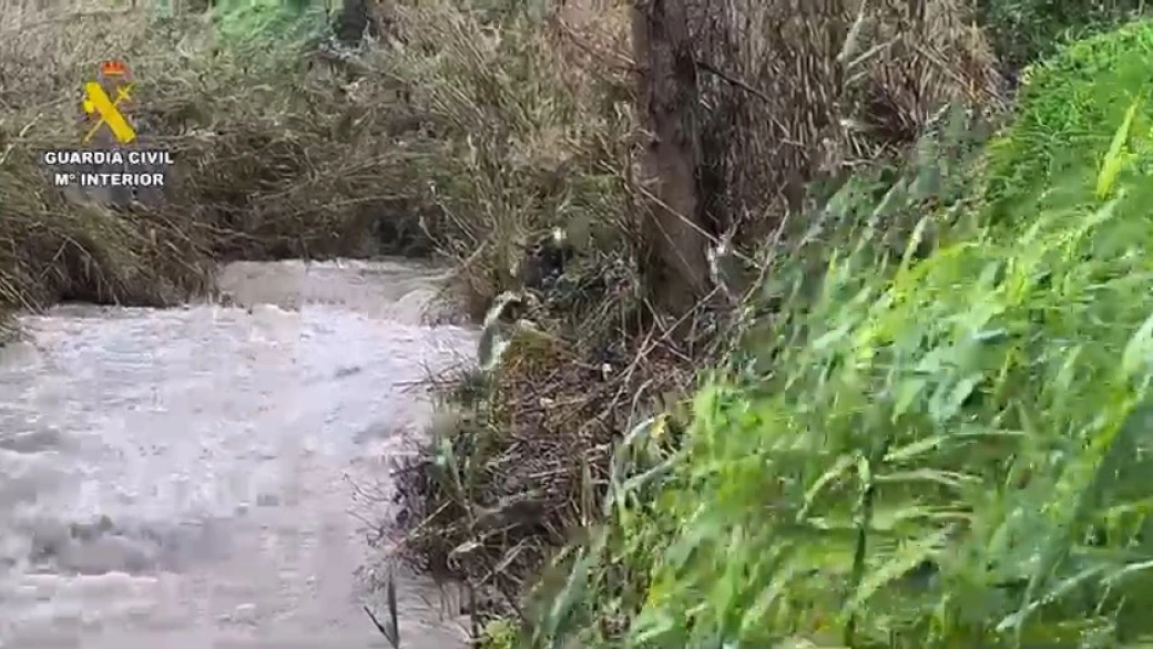 Zona del río donde se busca a Carolina