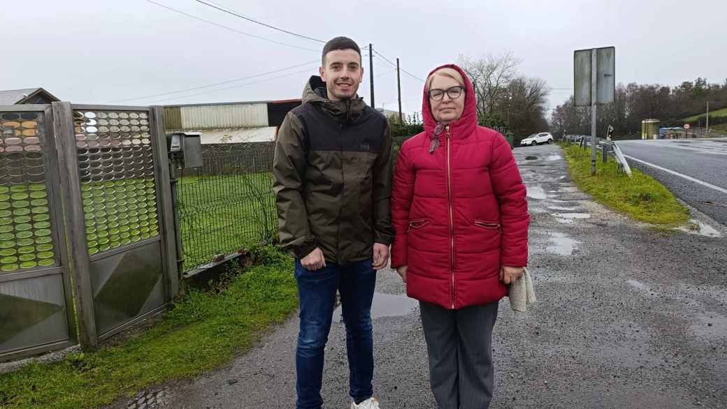 Reivindicaciones por el estado de la N-540 entre Lugo y Guntín